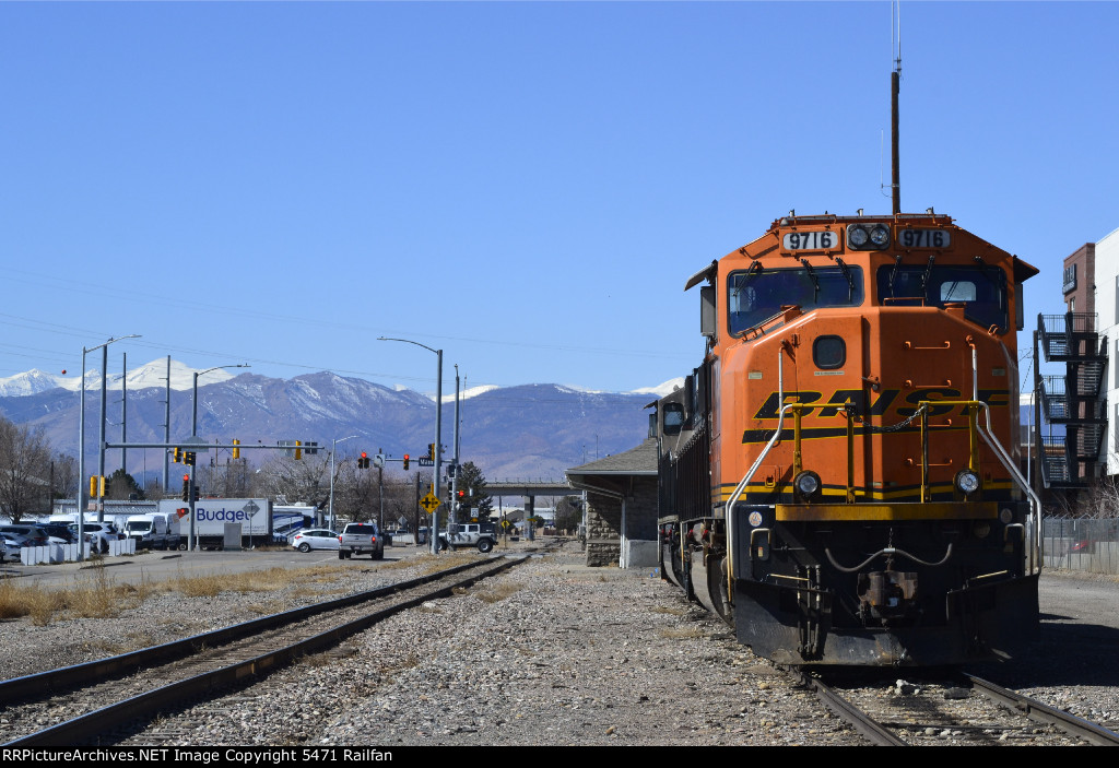 BNSF 9716 - Longmont